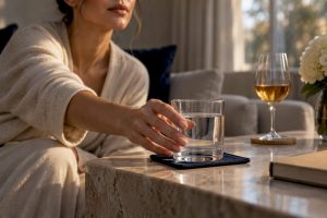 Water chosen over alcohol after filler treatment